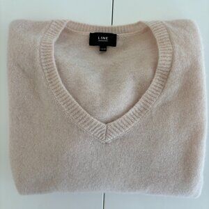 Cashmere crop sweater